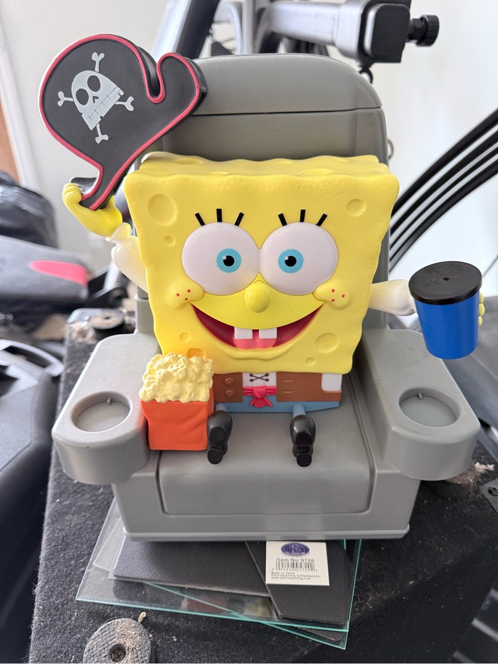 SpongeBob SquarePants Yellow Pirate popcorn bucket